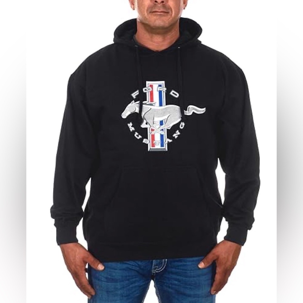 Ford Mustang hoodie by JH designs.  Cotton.  Worn once.